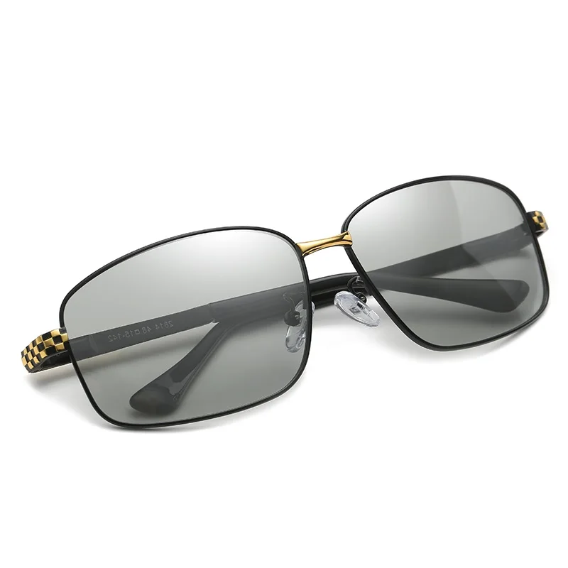 

Sunglasses Men Polarized Rectangle Polarized Sunglasses Driving Sun Glasses Photochromic Grey Luxury Vintage Plus Size 2019