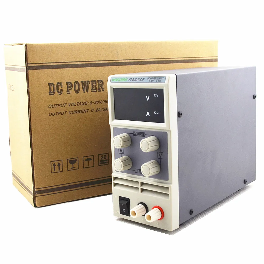 4 значный дисплей KPS3010DF 0 30 в/0 10 А 110 230 В 01 в/а светодиодный цифровой Регулируемый