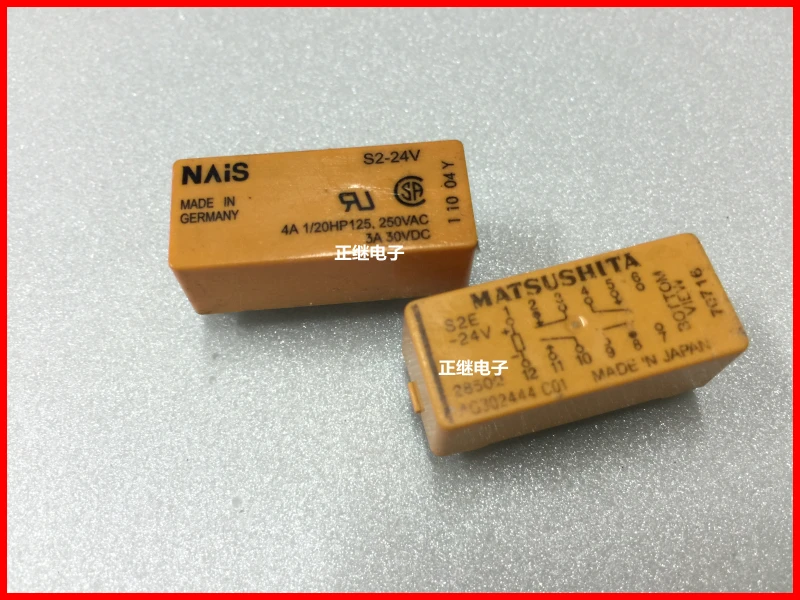 

5pcs/lot Relay S2-24V S2E-24V