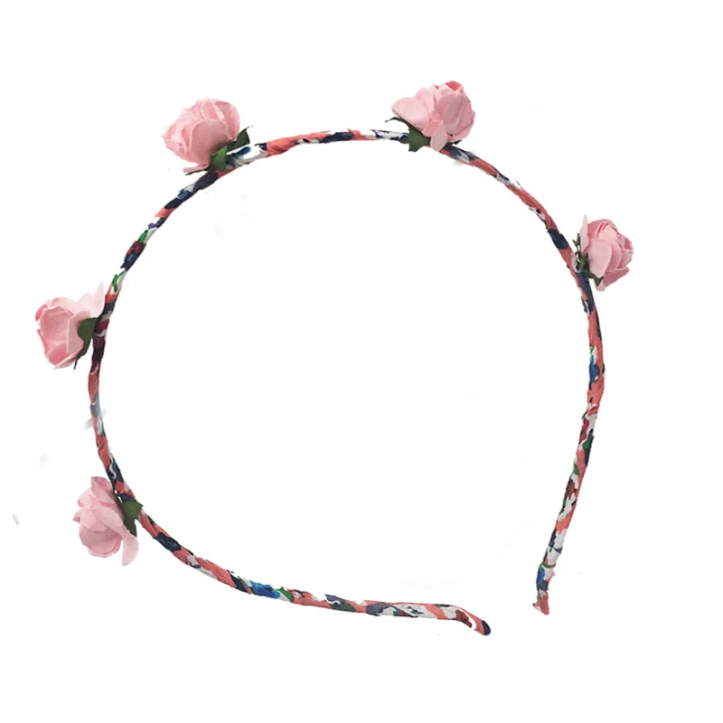 dream-it-possible fashion beautiful flower hairbands flowers headband wedding Bohemian Style Wreath Wedding Floral Garland Hair | Украшения