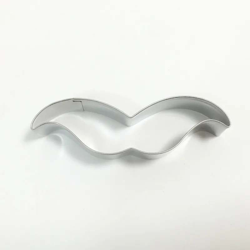 Moustache Формочки для печенья животные мультфильм пресс-штамп художество из сахара помадка торт инструменты резак инструмент Cooky машинка для печенья металл Para пресс Ginge - Цвет: Moustache