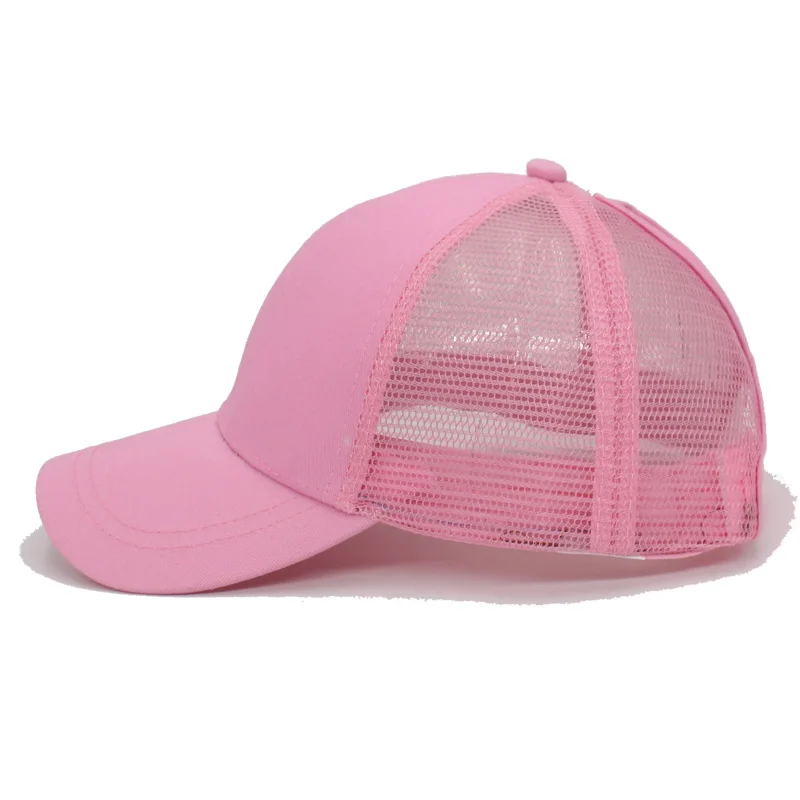 YOUBOME Mesh Baseball Cap Women Snapback Hats Caps For Girls Summer Rhinestone Ponytail Casquette Bone Female Dad Hat | Аксессуары для
