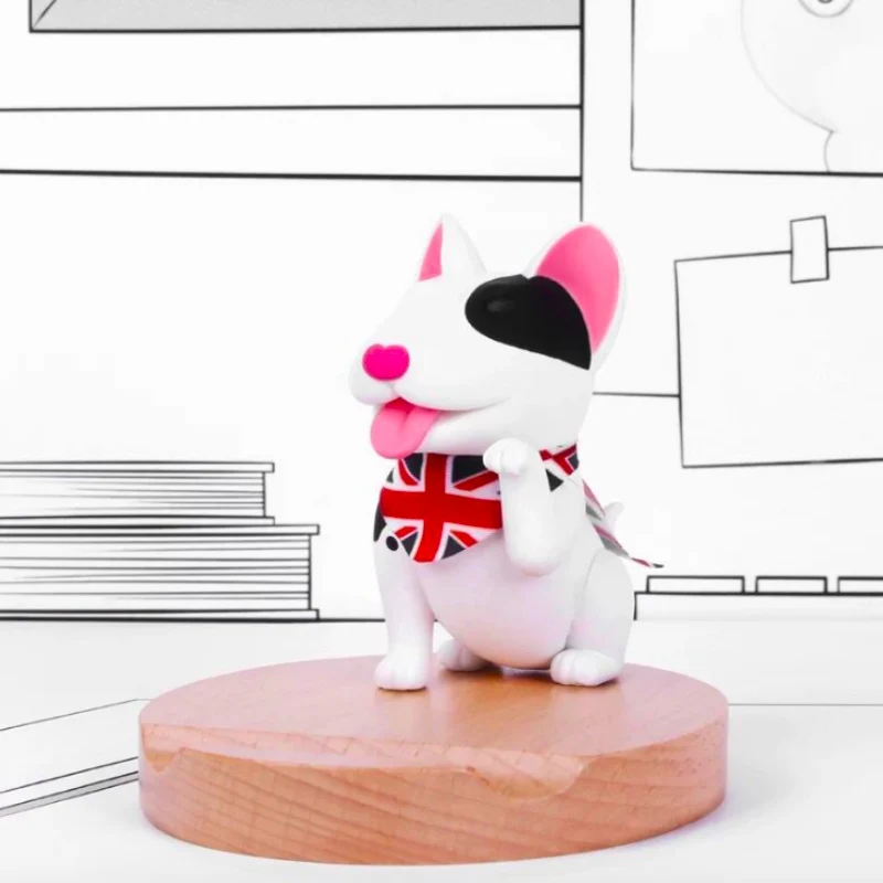 Kawaii милые щенок держатель сотового телефона для Мобильный телефон деревянный с