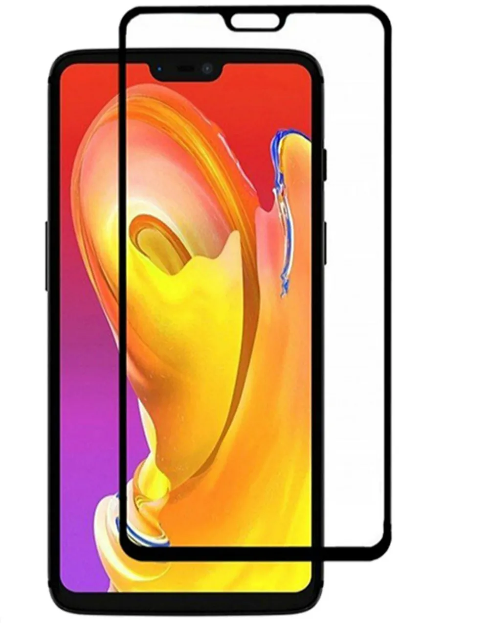 Для Oneplus 6 A6000 полное покрытие 0 3 мм 2.5D Закаленное стекло Защита экрана от царапин