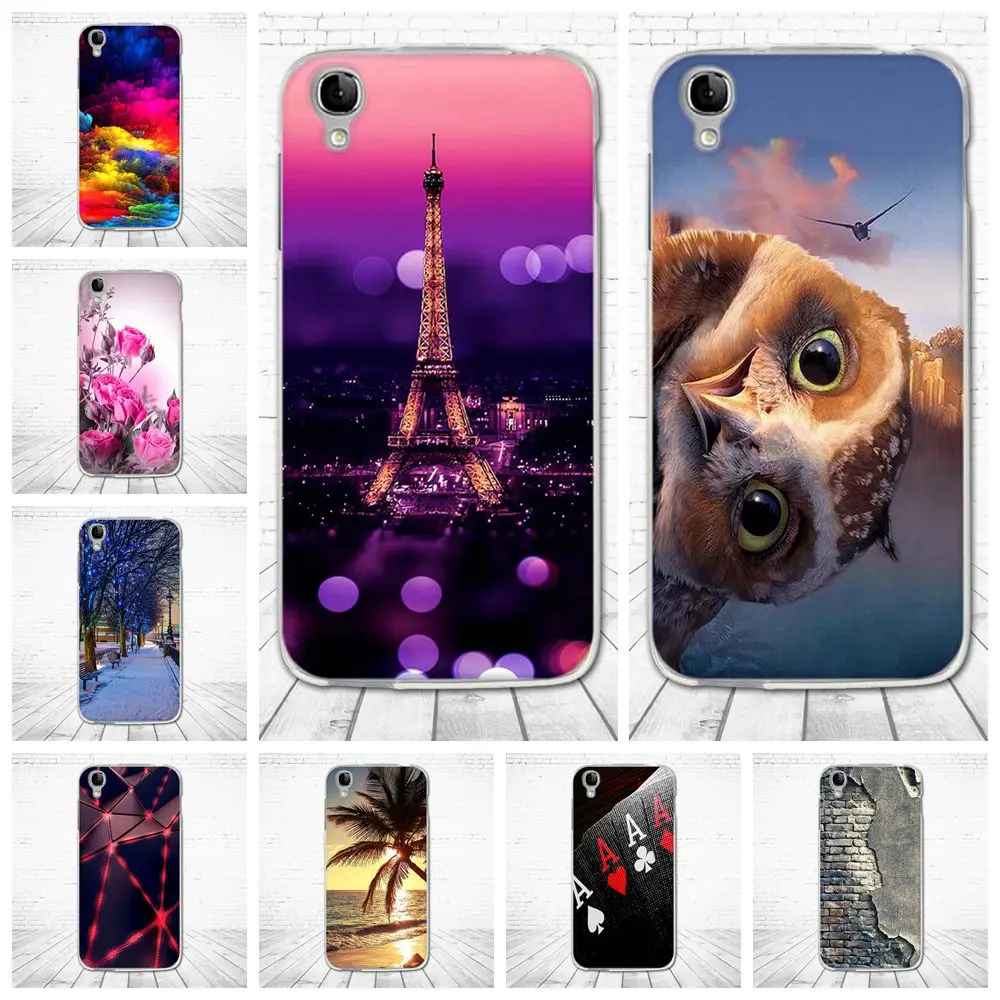 Для Alcatel OneTouch Idol 3 4 7 '񠬇 6039A 6039K 6039Y чехол 3D милый Капа Мягкий Силиконовый ТПУ для