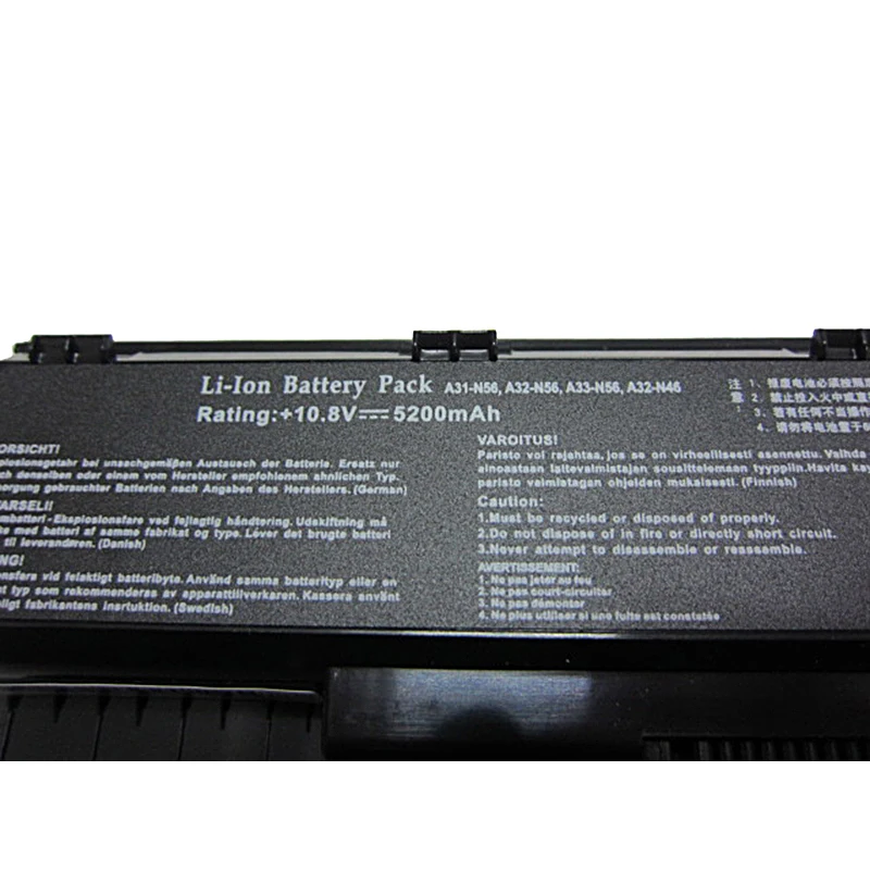 HSW A31-N56 A32-N56 A33-N56 Аккумулятор для ноутбука ASUS ROG G56J G56 G56J N46 N46V N46VM N56 N56DY N56JN N56VB N56VV N76 батарея