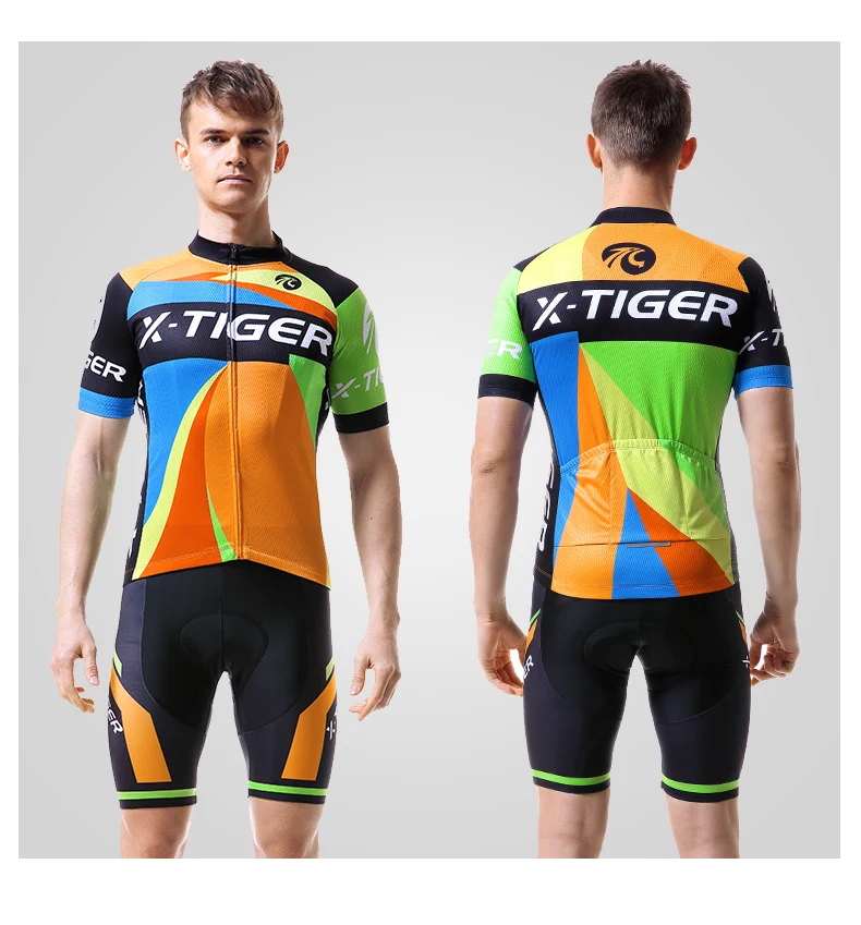 X-Tiger Pro, комплект из Джерси для велоспорта, летняя одежда для горного велосипеда, профессиональная одежда для велоспорта, Джерси, спортивная одежда, костюм, Майо, Ropa Ciclismo