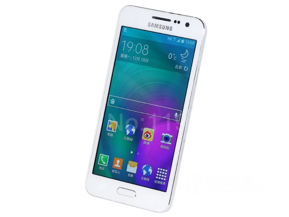 100% Оригинальный разблокированный samsung Galaxy A3 A3000 A300F четырехъядерный 4 5 дюймов 1 ГБ