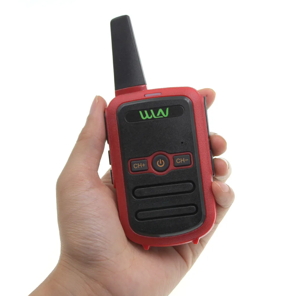 2xKD-C51-Red 2 шт. KD-C51 мини портативный fm трансивер KDC51 UHF400-470MHz двухстороннее радио Ham коммуникатор - Цвет: 2xKD-C51-Red