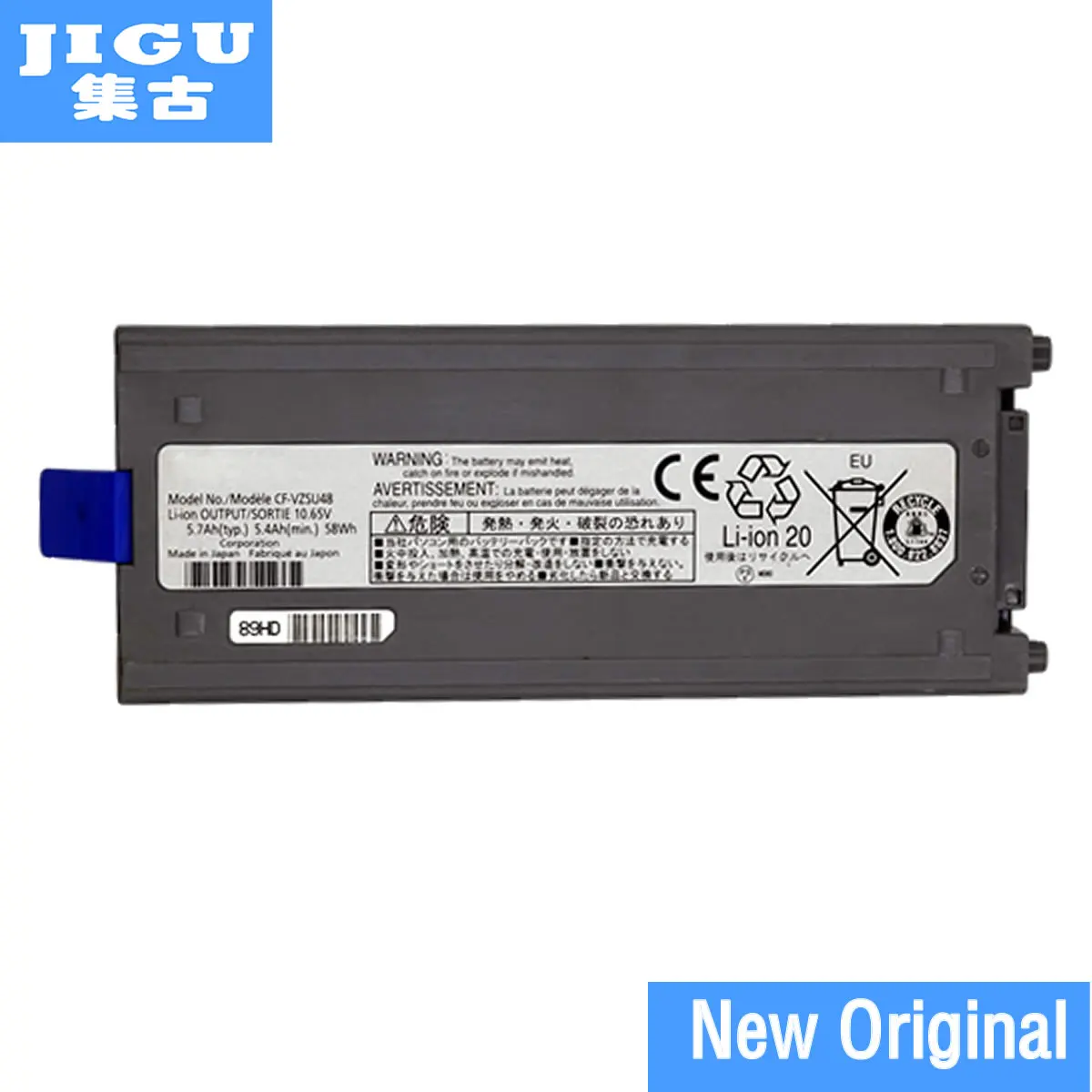 JIGU CF VZSU28 VZSU48U Оригинальный аккумулятор для ноутбука Panasonic VZSU50 19 CF19 Для Toughbook
