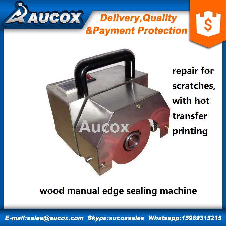 Деревянная портативная ручная кромка герметизирующая машина горячая передача