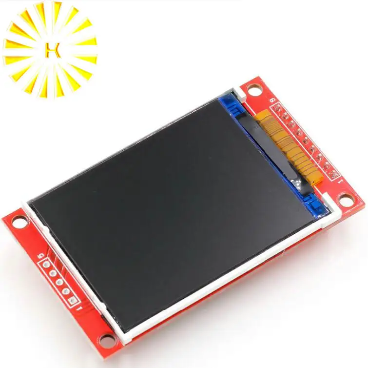 2,2 дюйма 240*320 точек SPI TFT LCD модуль последовательного порта ILI9341 5 В/3,3 В 2,2 дюйма 240x320 для разъема Arduino Diy
