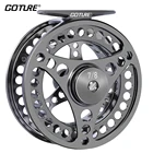 Рыболовная катушка Goture 34 56 78 910 WT для ловли нахлыстом, алюминиевая катушка с ЧПУ, леваяправая, литые катушки для ловли нахлыстом, максимальное усилие фрикциона 8 кг