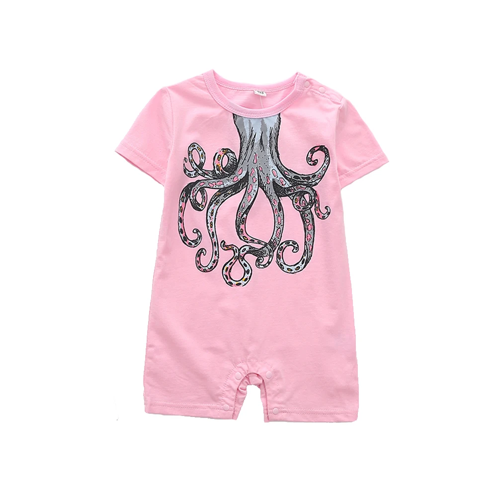 Детская летняя одежда с милым принтом тигра популярная детская | Мать и ребенок