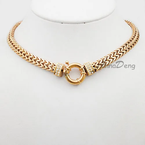 3 color choose stainless steel necklace choker for women cool rock charm flat snakes necklaces jewelry free shipping AN458 | Украшения и