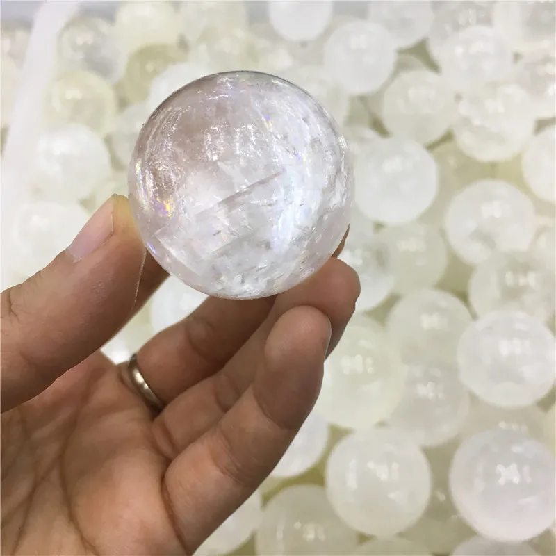Energy crystal 40 мм природная Радуга искусственная Сфера лампы кристаллы шар