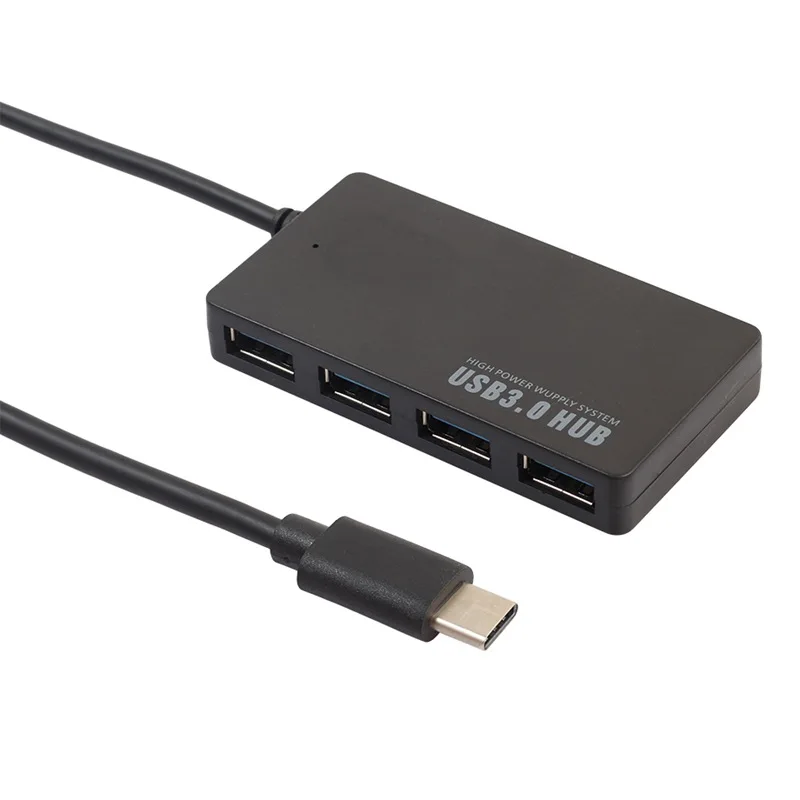 USB 3 1 Тип C к 0 концентратор несколько 4 порта адаптер для Mac OS Windows 7 Linux L059 Новый