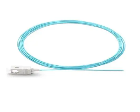 1 м 10 шт SC/LC UPC OM3 волоконно оптический Pigtail 0 9 мм куртка ПВХ симплексный 50/125
