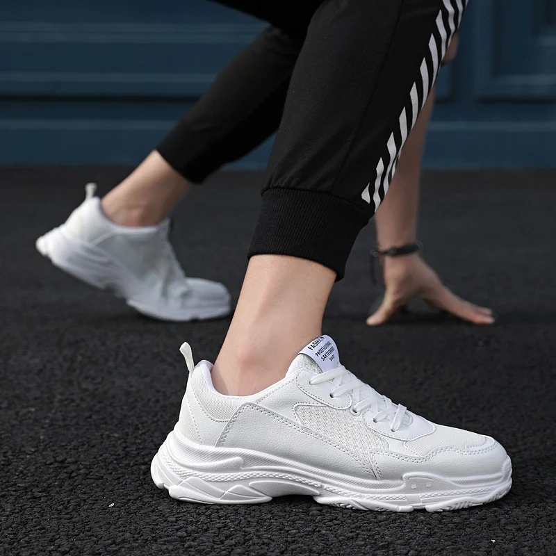 Мужские дышащие кроссовки сетчатые мягкие удобные прохладные Нескользящие для