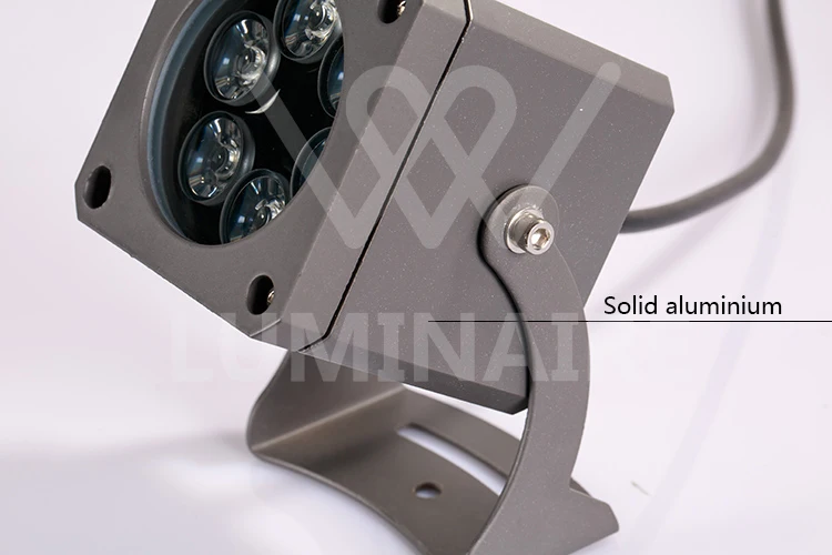 VW наружный светодиодный прожектор bridgelux 1 Вт 3 Вт 6 Вт DC24V Светодиодный прожектор ip66 алюминиевый AC85-265v прожекторы настенный светильник
