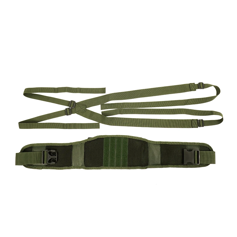 Molle тактический поясной мягкий пояс с Н-образной подтяжкой зеленый Arisoft мягкий 1000D нейлоновый ремень боевой армейский бой