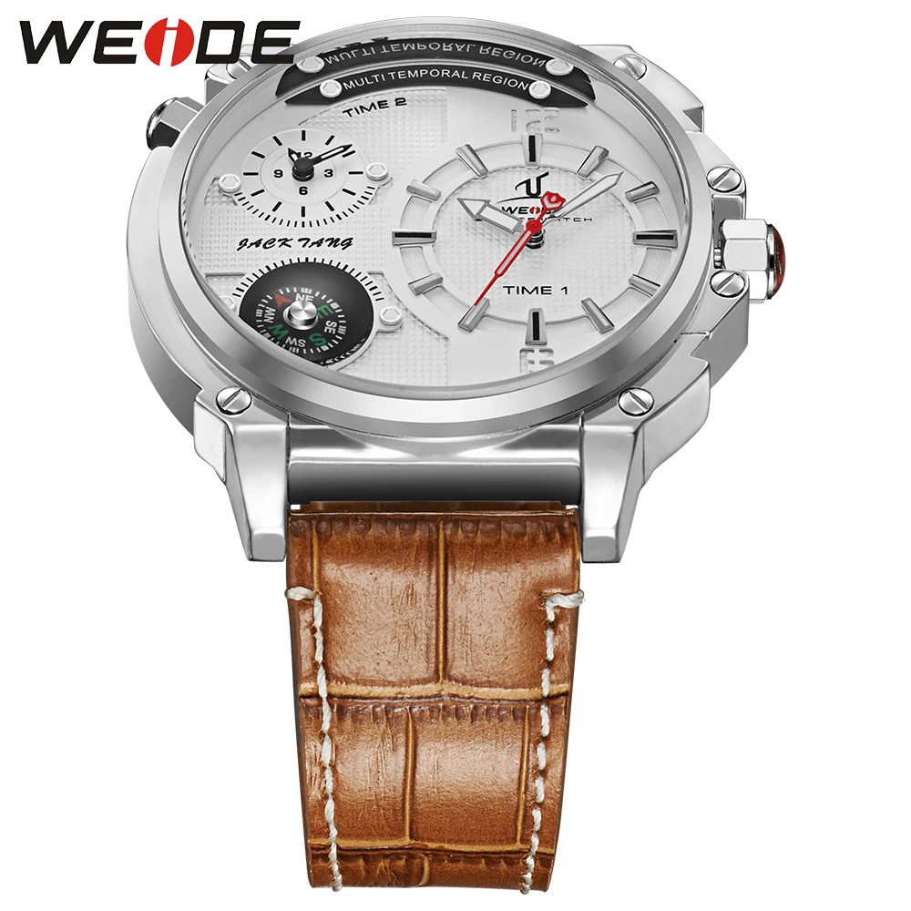 WEIDE новый бренд Relogio Masculino водонепроницаемые часы с компасом мужские аналоговый