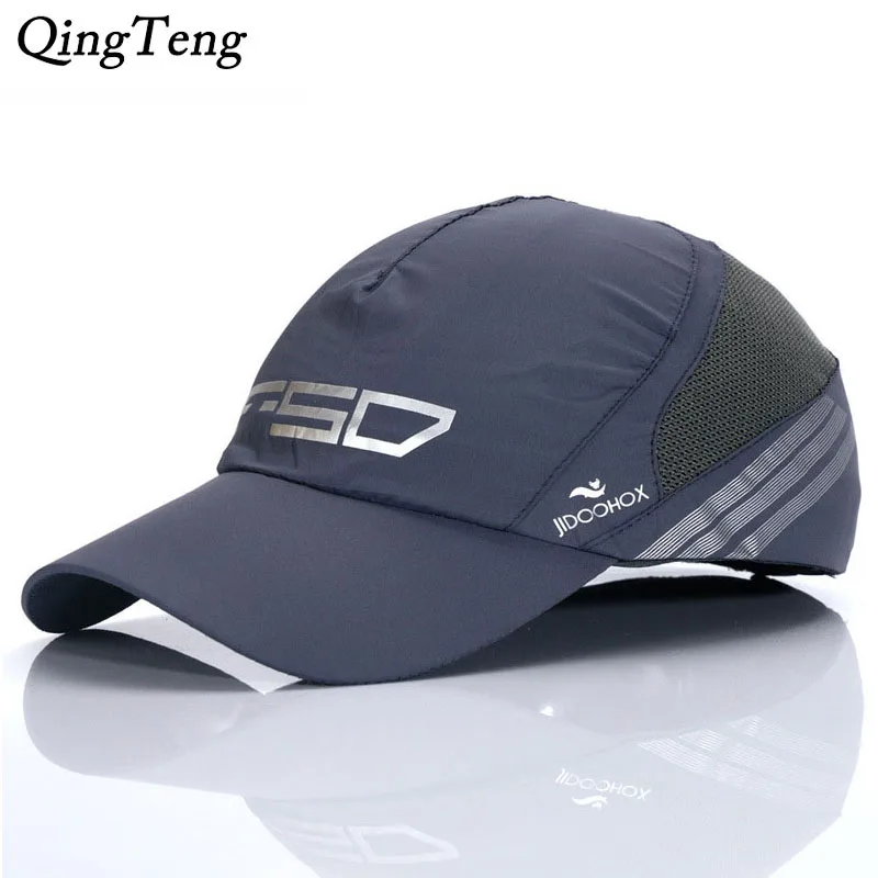 Летние дышащие сетчатые бейсболки тонкая мерсеризованная хлопковая впитывающая