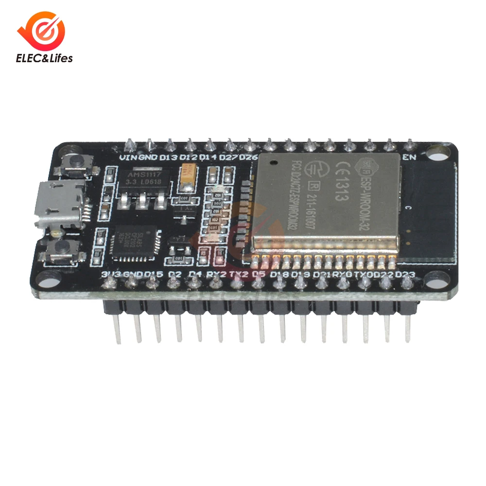 ESP WROOM 32 ESP32 макетная плата WiFi + Bluetooth сверхнизкое энергопотребление два ядра