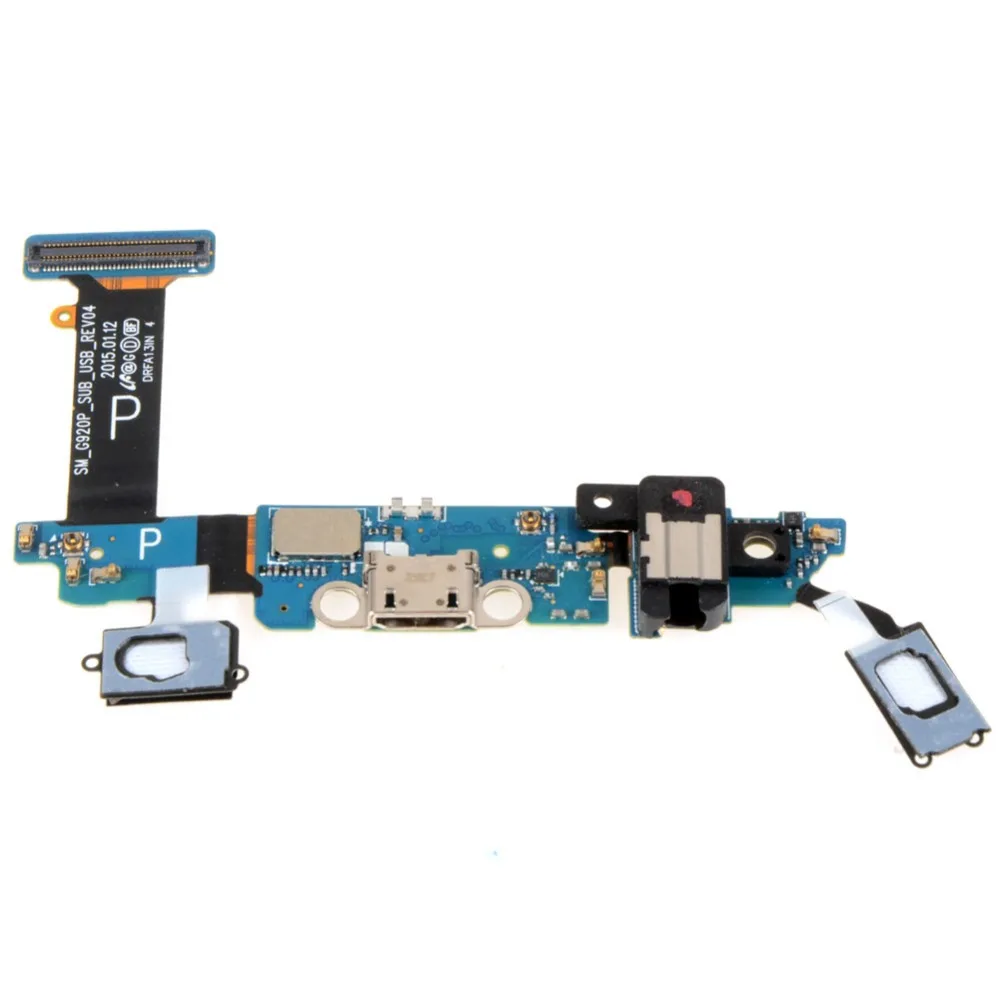 Original Dock Connector Charger Board USB Charging Port Flex Cable For Samsung Galaxy S6 G920V G920P | Мобильные телефоны и