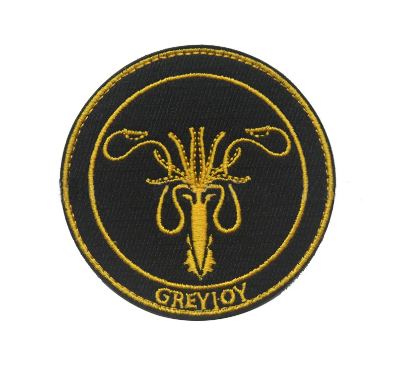 Вышитые Волшебные нарукавники супергерой нашивки шеврон Tactical Beard Ice and FireGUNS AND COFFEE Come and take it нашивка значок эполет - Цвет: 33