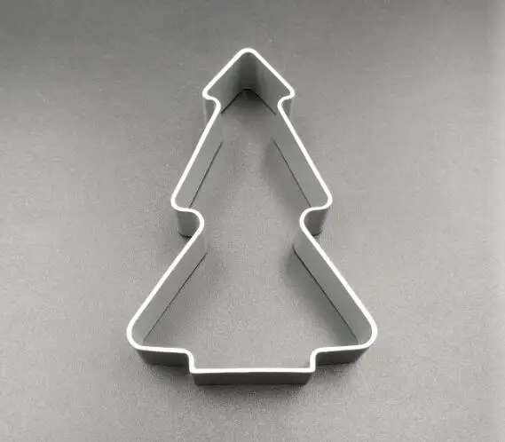 10-Tree Форма для печенья, изготовленная из алюминиевого сплава, сделай сам, форма для выпечки печенья, инструмент для торта, различные стили, милая форма, 1 шт - Цвет: 10-Tree