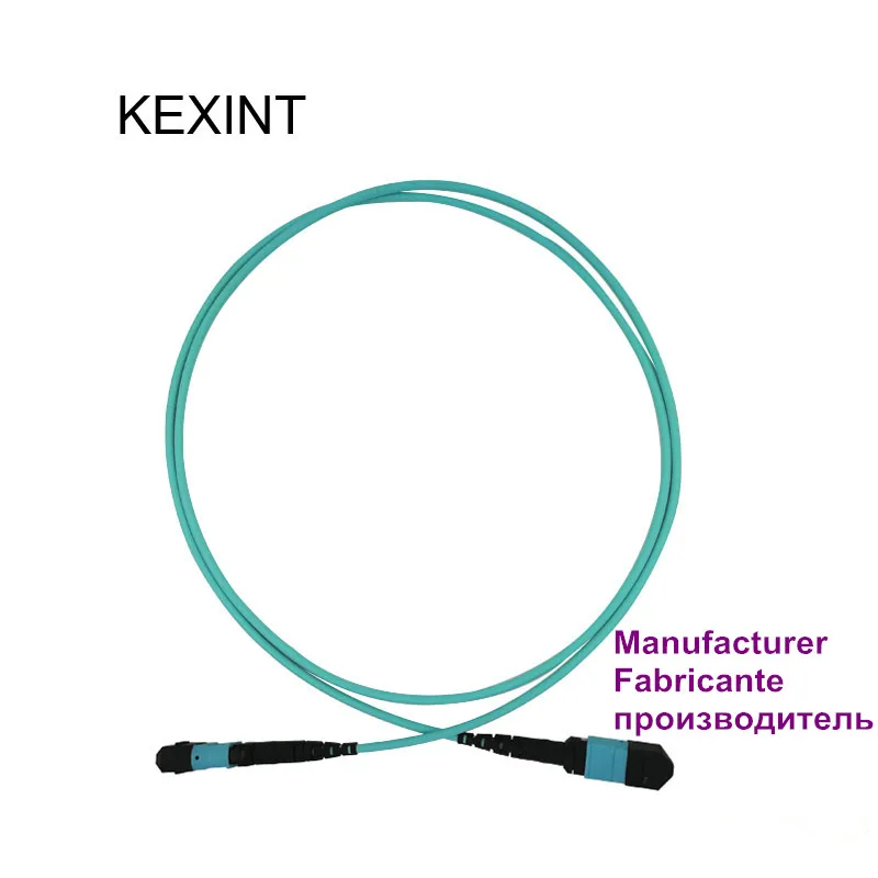 Оптоволоконный патч корд MTP MPO OM3 12core 40G оптом/3 метра|optical patch cord|fiber optic cordfiber |