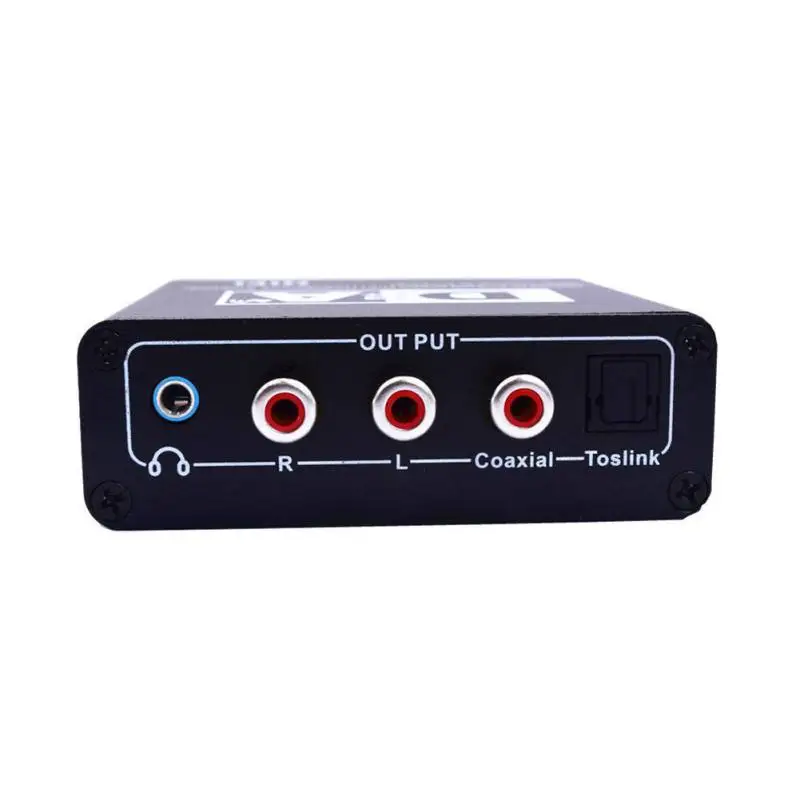 Цифро аналоговый преобразователь 192 кГц DAC регулятор громкости для Xbox DVD Blu Ray PS3 PS4