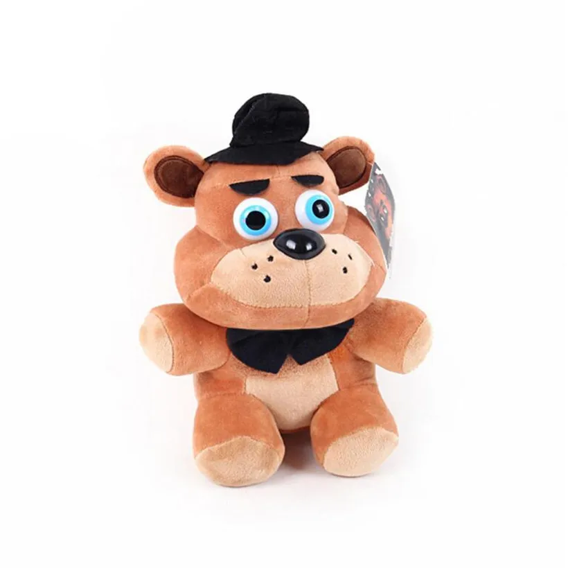 4 вида стилей Аниме пять ночь на Freddy FNAF медведь лисица 14 см Плюшевые игрушечные лошадки мягкие Фредди куклы детей подарки на День Рожде - Цвет: orange