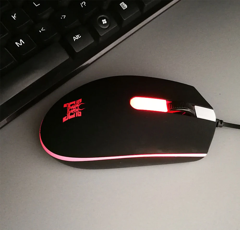 Проводная игровая мышь USB RGB светодиодный Подсветка мышь профессиональная игровая мышь для ПК ноутбука настольный компьютер