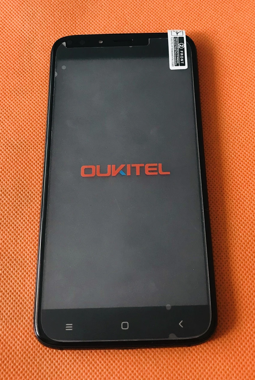 Б/у ЖК-дисплей+ дигитайзер сенсорный экран+ рамка для Oukitel U22 MTK6580A четырехъядерный