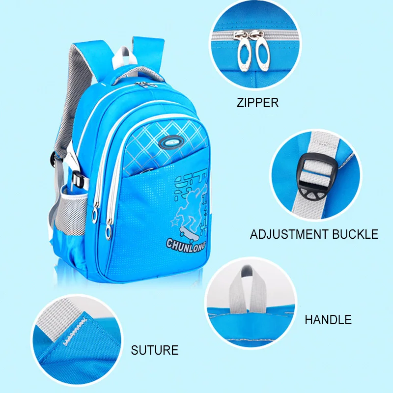 Waterproof School Backpack For Children Large Capacity Girl Bags kids Girls Student Mochila Infantil | Багаж и сумки