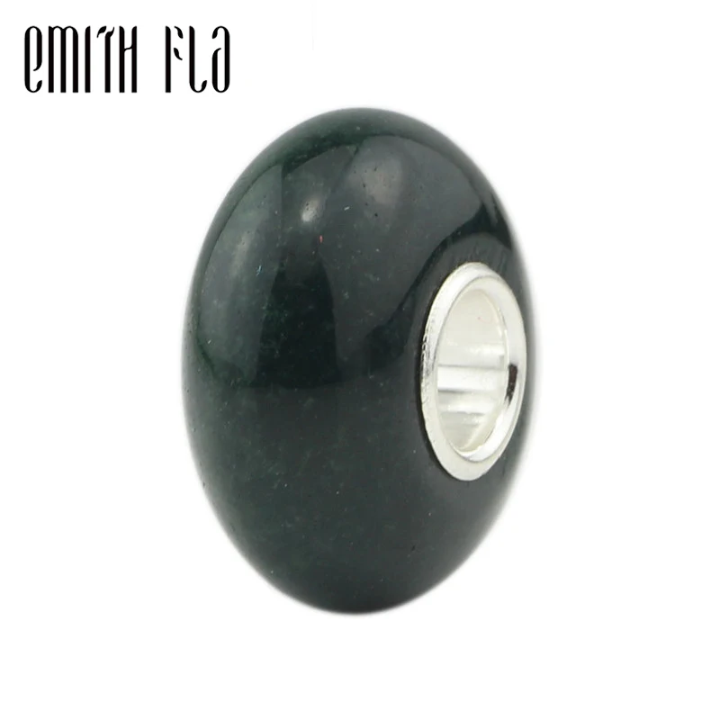 Модные подвески с натуральными бусинами из настоящего серебра 925 пробы