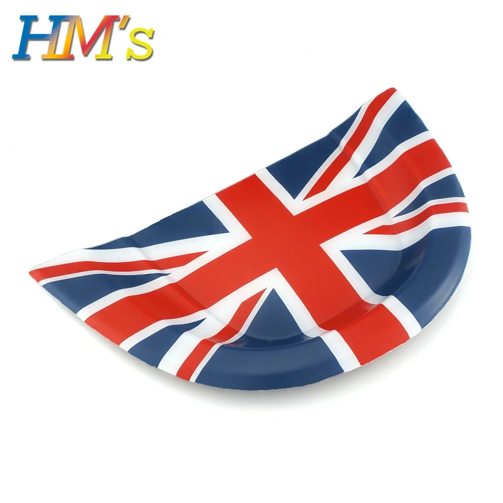 Red Union Jack Автомобильный интерьерный светильник для чтения на крышу, наклейка для мини земляка F60 Clubman F54, аксессуары для MINI Cooper F56 F55 - Название цвета: Red Union Jack