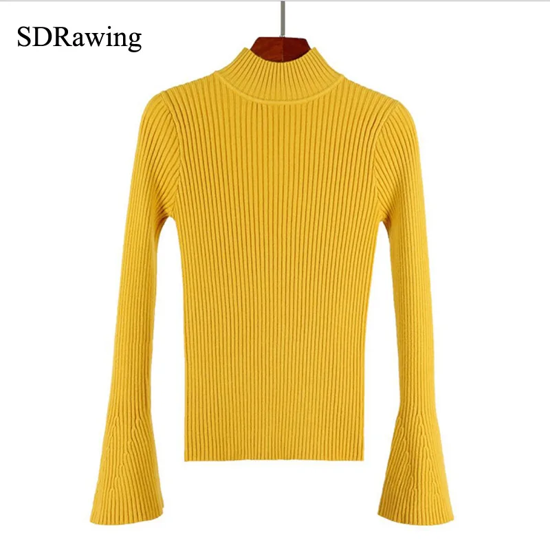 

Autumn Winter Women Sweaters And Pullovers Long Knitted Female Sweater o Neck Knitwear Long Sleeve Sweaters Pull womens clothing