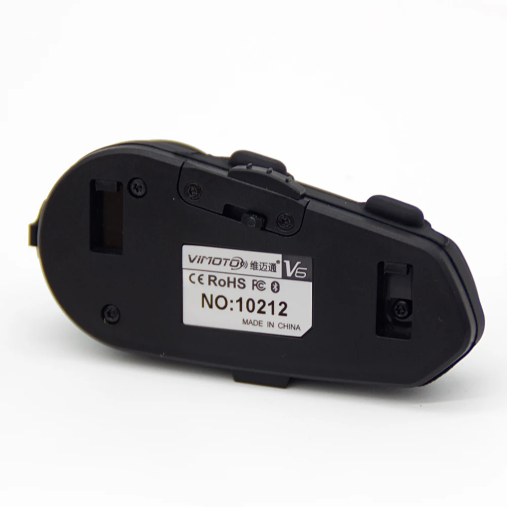 V6 Bluetooth Интерком многофункциональный 2 Way Радио BT переговорные мотоциклетный шлем