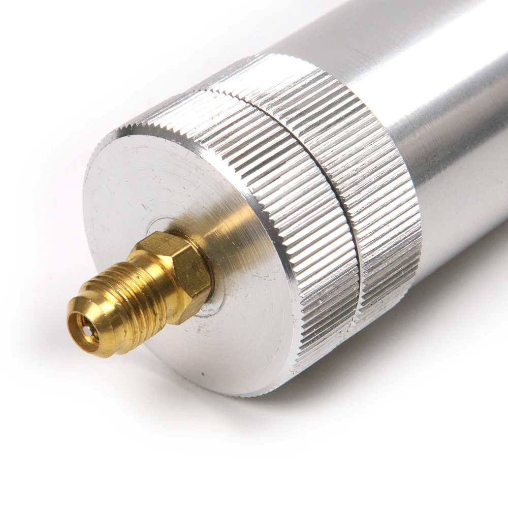 Durable R134A R12 R22 Car Air Conditioning Oil/Dye 2 Oz Injector Tool 1/4&quot Pure Liquid Refrigerant Oil Filling Tube Ship From RU |