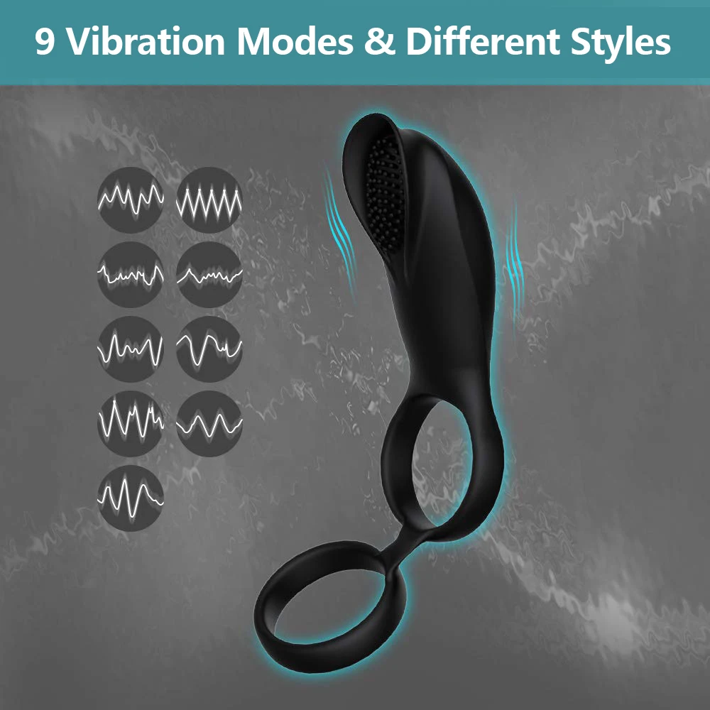 Дистанционное управление Мужской пенис вибрационное кольцо для мужчин Задержка