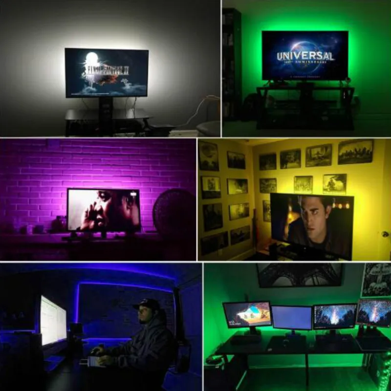 Светодиодная лента 2835SMD с USB гибкая LED светильник СКА для ТВ рабочего стола