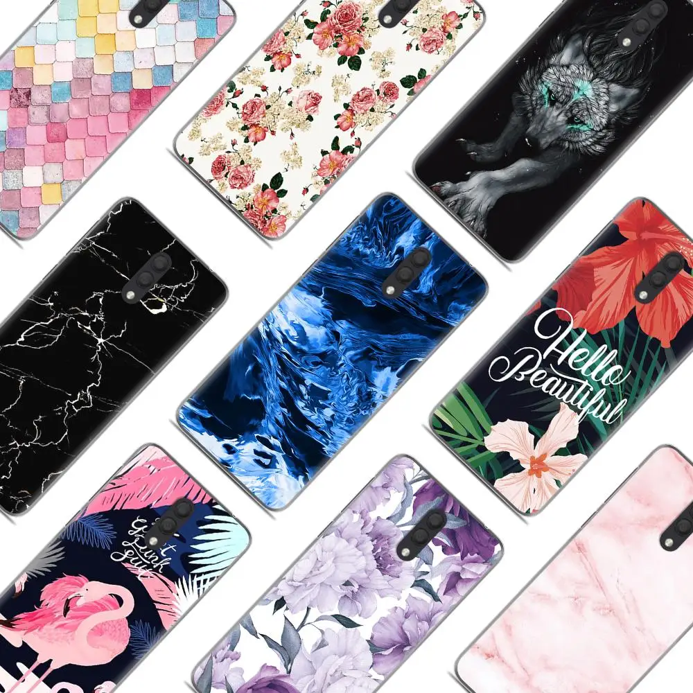 Anti-knock Back Phone Cover For Alcatel 1X 2019 Colorful Painted Fashionable Design TPU Silicone back |