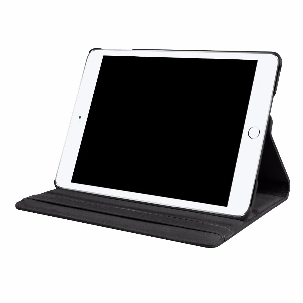 Чехол для iPad 9,7 градусов вращающийся на 360 градусов смарт-чехол с функцией автоматического пробуждения/сна из искусственной кожи чехол для iPad 9,7 дюймов