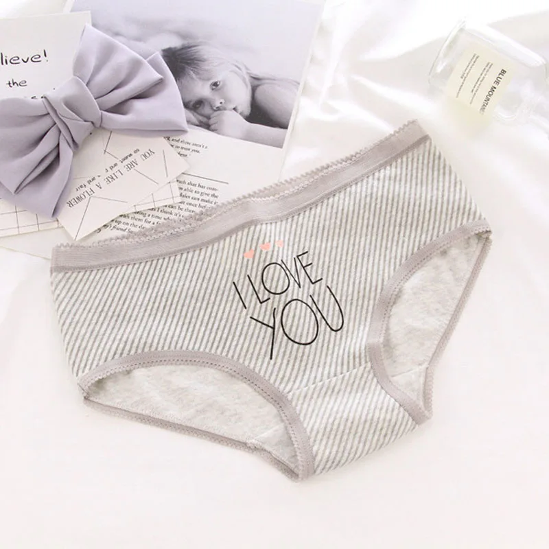 La MaxPa женские трусики нижнее белье с рисунком животных хлопковые трусы brienfs