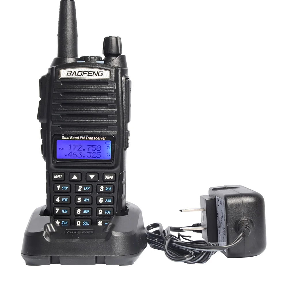 Baofeng UV82 Двухдиапазонная рация VHF УВЧ 137-174/400-520 МГц двухсторонний