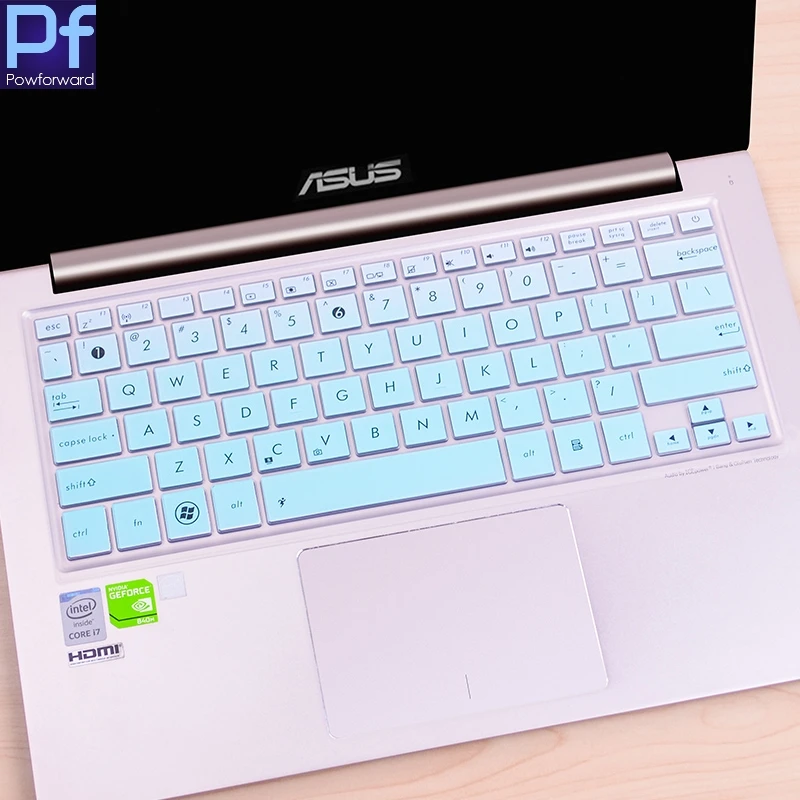 Силиконовый защитный чехол для клавиатуры Asus U4000U U4000UF U4100 UX42V U410 U4100UN U4000UQ7200 UX430UN