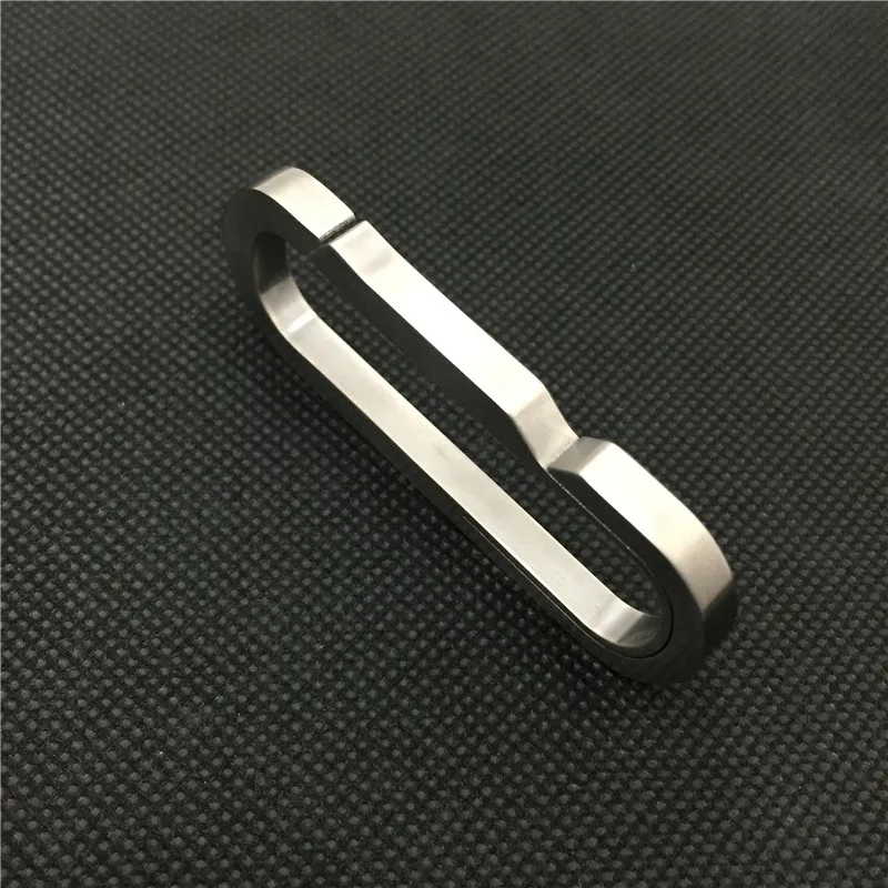 Карабин TC4 из титанового сплава для скалолазания быстроразъемный зажим кольцо